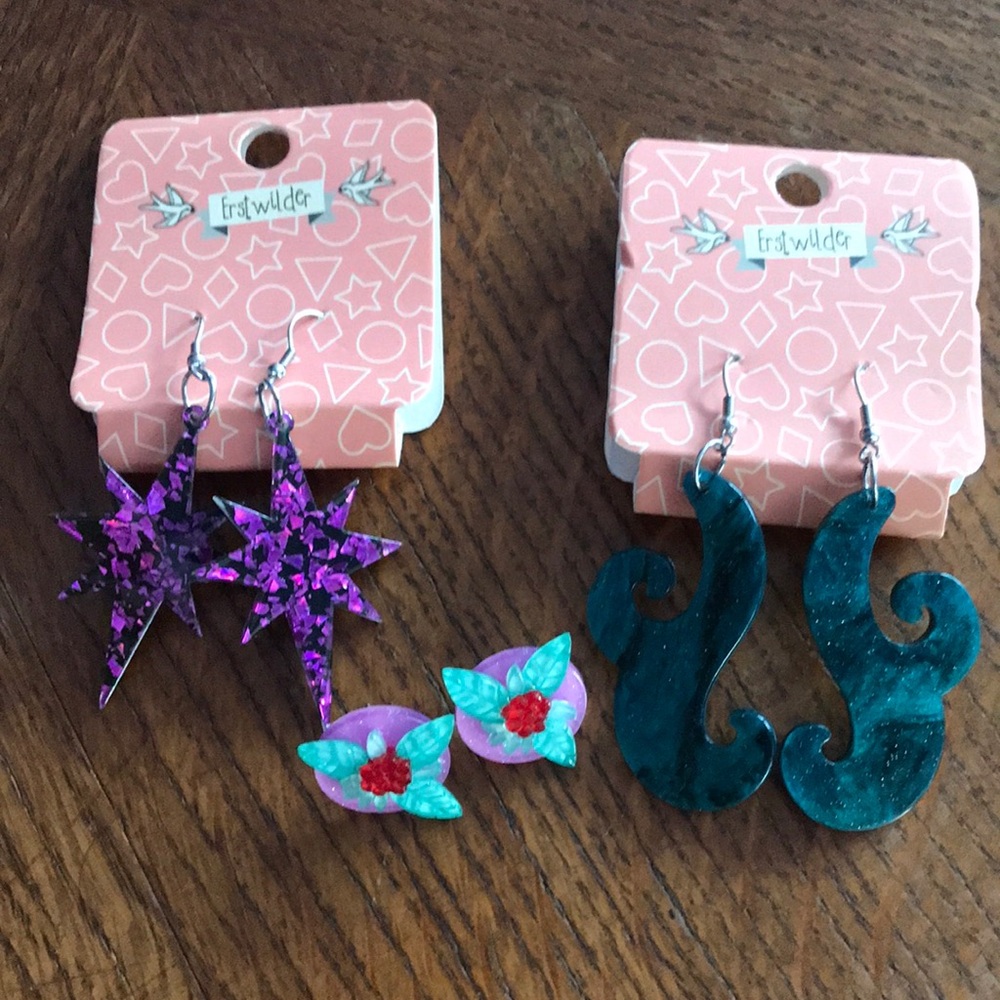 Lot of earrings my Erst Wilder
